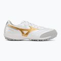 Încălțăminte de fotbal Mizuno Morelia Sala Pro TF white/football gold/galaxy silver 2