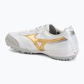 Încălțăminte de fotbal Mizuno Morelia Sala Pro TF white/football gold/galaxy silver 3