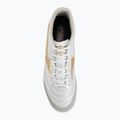 Încălțăminte de fotbal Mizuno Morelia Sala Pro IN white/football gold/galaxy sil 5