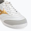 Încălțăminte de fotbal Mizuno Morelia Sala Pro IN white/football gold/galaxy sil 7