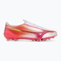 Încălțăminte de fotbal Mizuno Alfa III Elite AG white/fuchsia purple 2