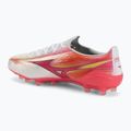 Încălțăminte de fotbal Mizuno Alfa III Elite AG white/fuchsia purple 3