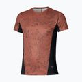Tricou de alergare pentru bărbați Mizuno Active DryAeroFlow Graphic copper brown