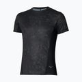 Tricou de alergare pentru bărbați Mizuno Active DryAeroFlow Graphic black/gray