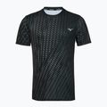Tricou de alergare pentru bărbați Mizuno Core Graphic Tee black/gray
