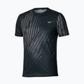 Tricou de alergare pentru bărbați Mizuno Core Graphic Tee black/gray