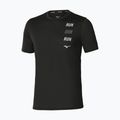 Tricou de alergare pentru bărbați Mizuno Core Run Short Sleeve Tee black