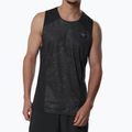 Tricou de alergare pentru bărbați Mizuno Active DryAeroFlow Graphic Tank Top black/gray