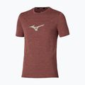 Tricou de alergare pentru bărbați Mizuno Core Runbird Tee copper brown