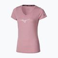 Tricou de alergare pentru femei Mizuno Core Runbird Tee rose elegance