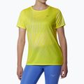 Tricou de alergare pentru femei Mizuno Core Graphic Tee lightning yellow