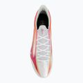 Încălțăminte de fotbal Mizuno Alpha III Japan FG white/fuchsia purple 5