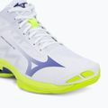 Încălțăminte de volei Mizuno Wave Lightning Pro Mid white/lighting yellow/dazzling blue 7