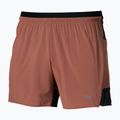 Pantaloni scurți de alergare pentru bărbați Mizuno Active Alpha 5.5 copper brown