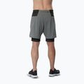 Pantaloni scurți de alergare pentru bărbați Mizuno Trail Multipocket 2in1 lava smoke 2