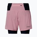 Pantaloni scurți de alergare pentru femei Mizuno Trail Multipocket 2In1 Short rose elegance 2