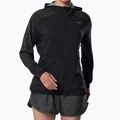 Geacă de alergare pentru femei Mizuno Active Alpha Hooded black
