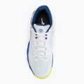 Încălțăminte de tenis pentru bărbați Mizuno Wave Enforce Court AC white/dazzling blue/lightning 5