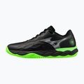 Încălțăminte de padel Mizuno Wave Enforce Court Padel black/foliage green/glowing ap 2