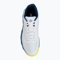 Încălțăminte de tenis pentru bărbați Mizuno Wave Enforce Court CC white/dazzling blue/lightning 5