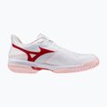 Încălțăminte de tenis pentru femei Mizuno Wave Exceed Court CC W white/pinkesque/barbados cherr 2