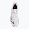 Încălțăminte de tenis pentru femei Mizuno Wave Exceed Court CC W white/pinkesque/barbados cherr 5
