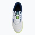 Încălțăminte de tenis pentru bărbați Mizuno Break Shot 5 CC white/dazzling blue/lightning 5