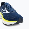 Încălțăminte de alergare pentru bărbați Mizuno Wave Rider 29 estate blue/white/lightning yellow 7