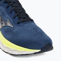 Încălțăminte de alergare pentru bărbați Mizuno Wave Serene 2 estate blue/silver/lightning yellow 7