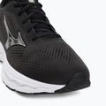 Încălțăminte de alergare pentru bărbați Mizuno Wave Serene 2 black/silver/glowing apple 7