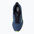 Încălțăminte de alergare pentru bărbați Mizuno Wave Serene 2 GTX estate blue/lightning yellow 11