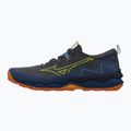 Încălțăminte de alergare pentru bărbați Mizuno Wave Daichi 9 estate blue/lightning yellow