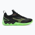Încălțăminte de volei Mizuno Wave Luminous 3 black/glowing apple/mandarin orange 2