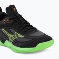 Încălțăminte de volei Mizuno Wave Luminous 3 black/glowing apple/mandarin orange 7