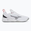 Încălțăminte de volei Mizuno Wave Luminous 3 white/black/fiery red 2