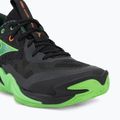 Încălțăminte de volei Mizuno Wave Momentum Elite black/glowing apple/mandarin orange 7