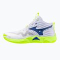 Încălțăminte de volei Mizuno Wave Momentum Elite Mid white/lightning yellow/dazzling blue 8