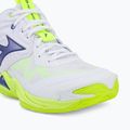 Încălțăminte de volei Mizuno Wave Momentum Elite Mid white/lightning yellow/dazzling blue 7