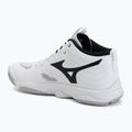 Încălțăminte de volei Mizuno Wave Momentum Elite Mid white/black/fiery red 3