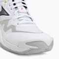 Încălțăminte de volei Mizuno Wave Momentum Elite Mid white/black/fiery red 7
