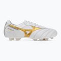 Încălțăminte de fotbal Mizuno Morelia II Japan FG white/football gold/galaxy silver 2