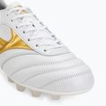 Încălțăminte de fotbal Mizuno Morelia II Japan FG white/football gold/galaxy silver 7