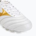 Încălțăminte de fotbal Mizuno Morelia II Elite FG white/football gold/galaxy silver 7