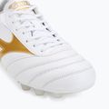 Încălțăminte de fotbal Mizuno Morelia II Pro FG white/football gold/galaxy silver 7