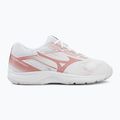 Încălțăminte de volei pentru femei Mizuno Cyclone Speed 5 white/rose elegance/lava falls 2