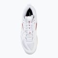 Încălțăminte de volei pentru femei Mizuno Wave Momentum Pro Mid white/rose elegance/lava falls 5