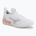 Încălțăminte de volei Mizuno Wave Luminous 3 white/rose elegance/lava falls