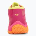 Încălțăminte de volei Mizuno Wave Lightning Elite Mid pink tetra/fortune yellow/light 6