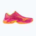 Încălțăminte de volei Mizuno Wave Lightning Elite pink tetra/fortune yellow/ligh