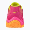 Încălțăminte de volei Mizuno Wave Lightning Elite pink tetra/fortune yellow/ligh 3
